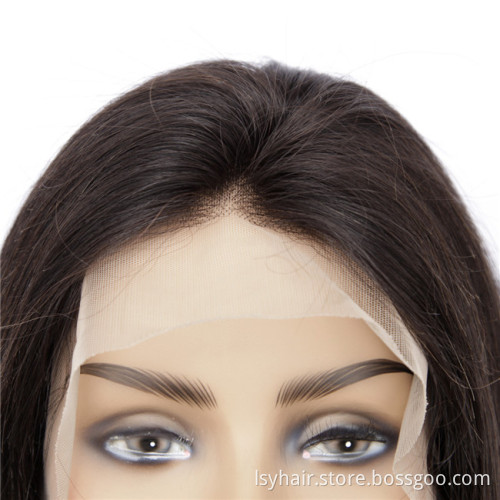 100% Natural Virgin Brazilian Hair Lace Front Wig Cheap Cuticle Aligned Human Hair Full Lace Wigs For Black Women